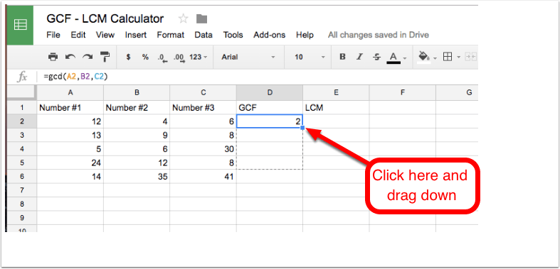 Step 5 - Replicate the formula